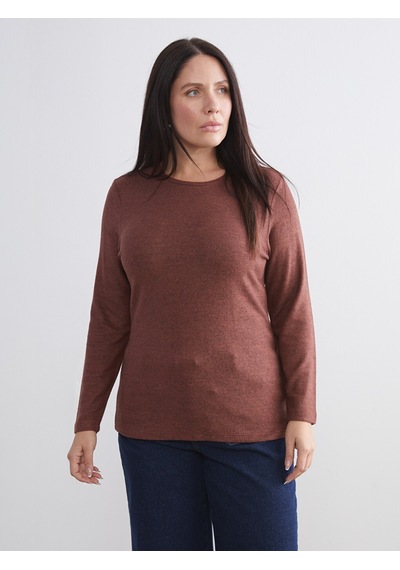 Lcw Everyday Turuncu Bisiklet Yaka Kadın Body