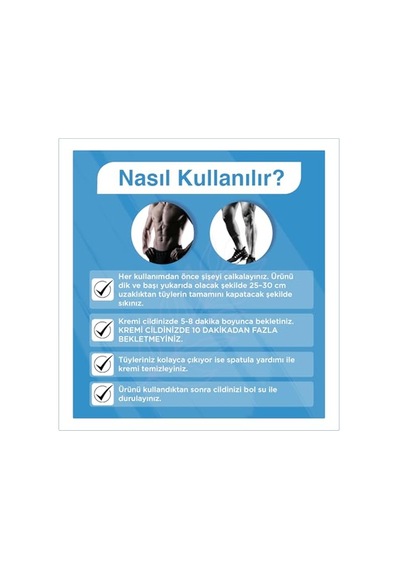 Tüy Dökücü Sprey Erkek 175 Ml - Tüy Azaltıcı Etki