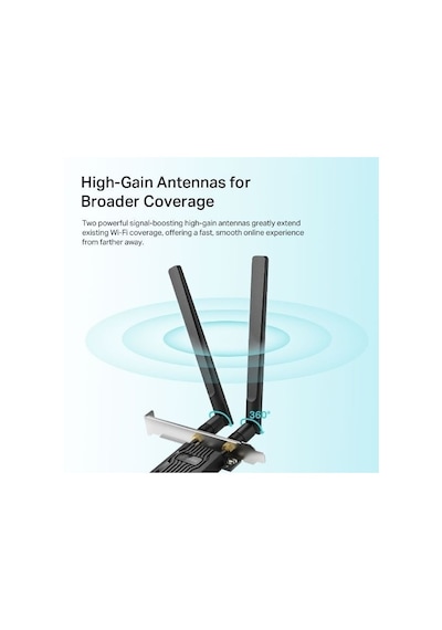 TP-Link Archer TX20E AX1800 1200 Mpbs Pcı Express Kablosuz Adaptör