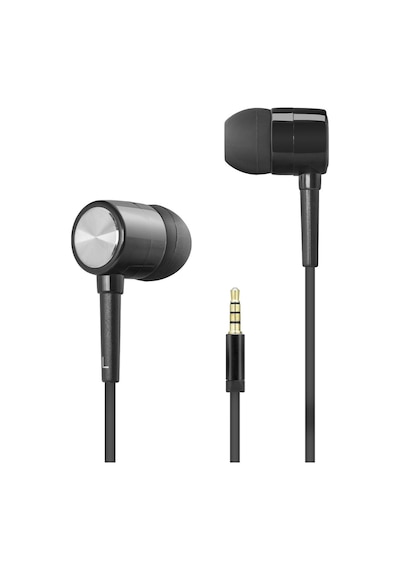 Kablolu Kulak İçi Mikrofonlu Kulaklık 3.5 Mm Pc Telefon Uyumlu Siyah Dhh1111bk Standart