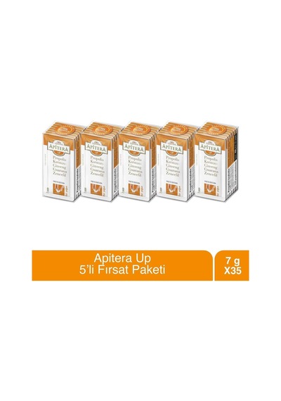 Apitera Up (Propolis, Bal, Kırmızı Giseng, Guarana) 35 x 7 G