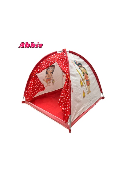 Abbie Eko Kızılderili Oyun Çadırı Bzi Kırmızı