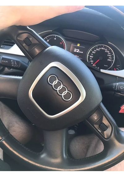Audi A3 2007-2012 Direksiyon Göbeği Krom Parça
