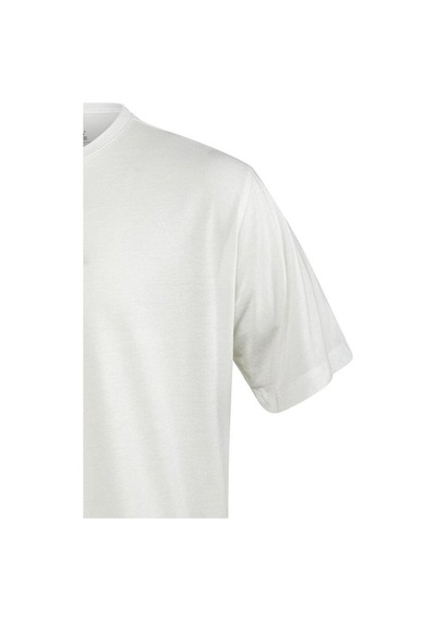Lescon 2as Axel Bisiklet Yaka T-shirt Beyaz