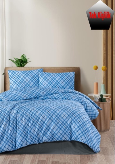 Mulberry Bred Pazen Flanel Kışlık Tek Kişilik Nevresim Takımı