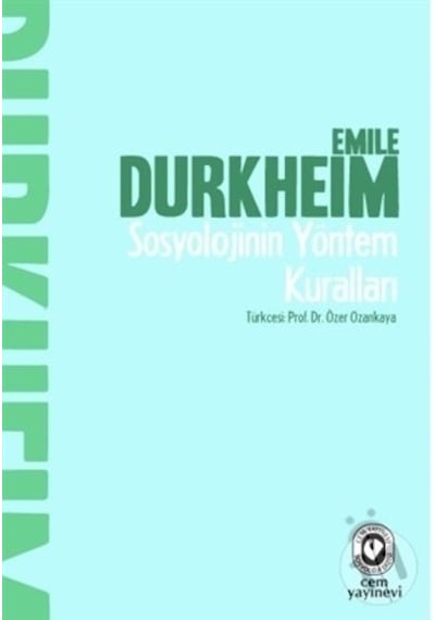 Sosyolojinin Yöntem Kuralları