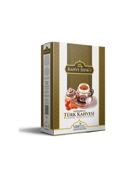Kahve Şehr-i Karamelli Türk Kahvesi Kutu 100 G