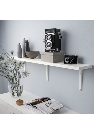 Ikea Bergshult/tomthult Duvar Rafı 120x20 Cm Beyaz