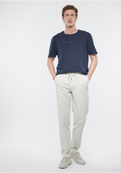 Mavi Bej Jogger Pantolon 0010168 70144 Gri