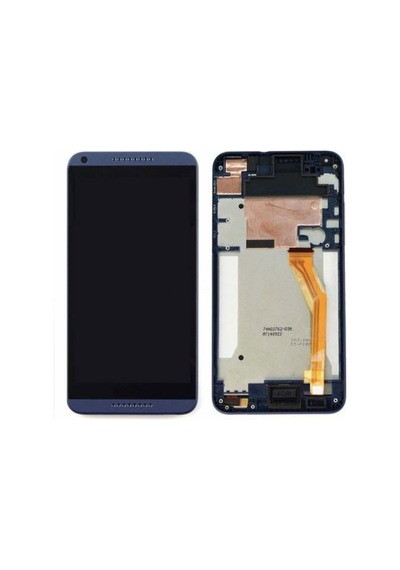 Teknonet Htc Desire 816 Uyumlu Lcd+dokunmatik+çıtalı - Mavi