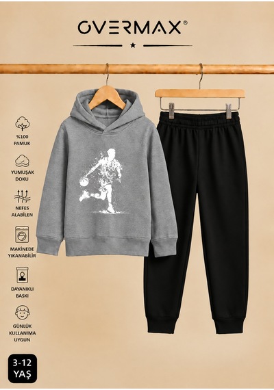 Overmax Top Süren Adam Baskılı Kapüşonlu Sweatshirt Eşofman Takımı- 3-12 Yaş Gri Üst-siyah Alt - 924897013 Gri Üst-siyah Alt Overmax Top Süren Adam Baskılı Kapüşonlu Sweatshirt Eşofman Takımı- 3-12 Yaş Gri Üst-siyah Alt - 924897013 Gri Üst-siyah Alt