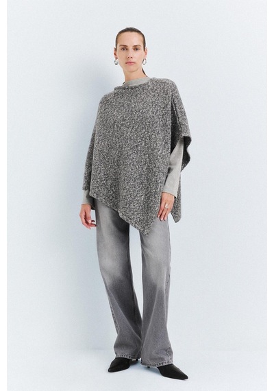 Defacto 90s Wide Leg Yüksek Bel Yıkamalı Jean Pantolon H6911ax26aunm55 Gri-nm55