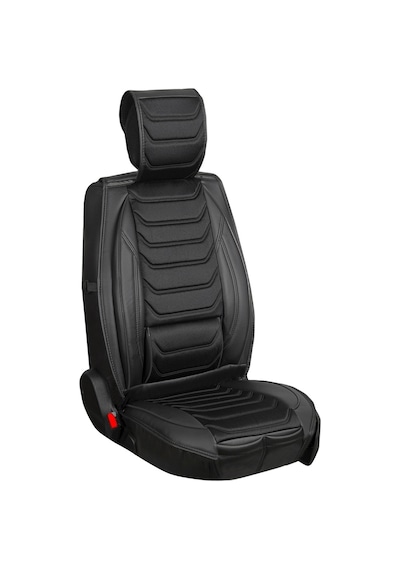 Peugeot 306 Uyumlu Lüx Deri Oto Koltuk Kılıfı Ön/arka Set Siyah Fs