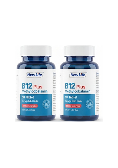 New Life B12 Plus Methylcobalamin 60 Tablet 2 Li Set
