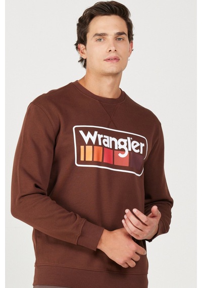Wrangler Erkek Sweatshirt-w646h1h44 Çok Renkli