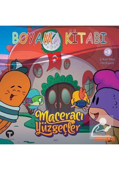 Maceracı Yüzgeçler Boyama Kitabı 4 / Arzu Demirel Birinci