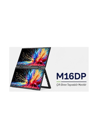 Ttec M16dp 16" Fhd Çift Ekran Taşınabilir Led Monitör