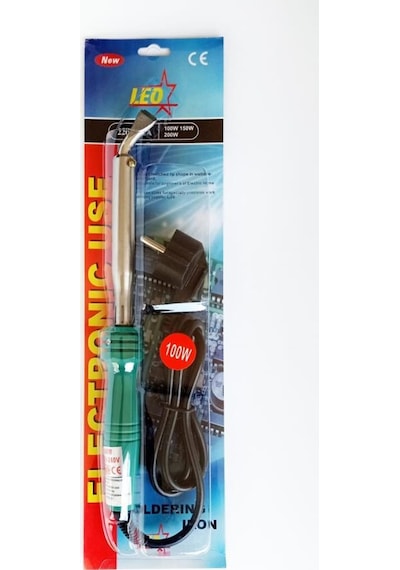 Leo Elektrikli Balta Tipi Kalem Havya 100W