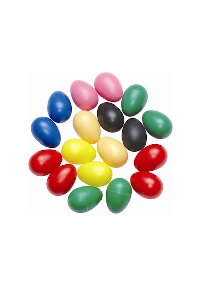 Mitello Egg-27/b Floresan Renkli Yumurta Marakas Keskin Ve Beli