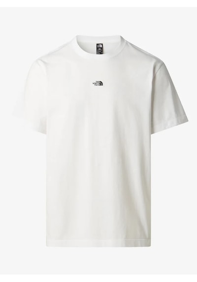 The North Face Nf0a8gqe-dom Essential Center Logo Relaxed Short Erkek T-shirt Beyaz