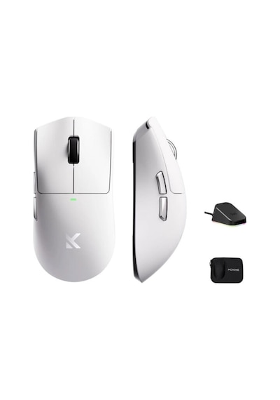 K7 Ultra Beyaz 8k Hz Paw 3950 Sensör Kablosuz Simetrik Gaming Mouse Mc-k7-4 Diğer