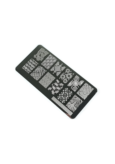 Nail Art Stamping Baskı Plakası Vv03