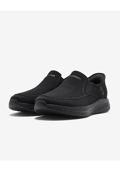Skechers Slade - Deacon Erkek Siyah Günlük Ayakkabı 210887 Bbk Siyah