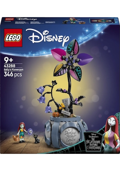 LEGO® ǀ Disney Sally’nin Saksısı 43288 - 9 Yaş ve Üzeri Çocuklar için 2 LEGO Disney Figürü İçeren Oyuncak Yapım Seti (346 Parça)