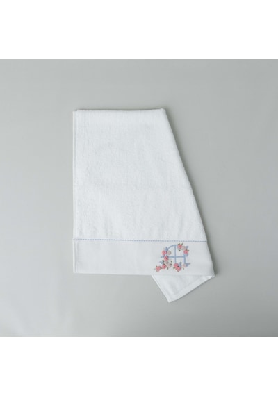 Linens Ficus Bambu Yüz Havlusu 50x85 Cm Beyaz Beyaz