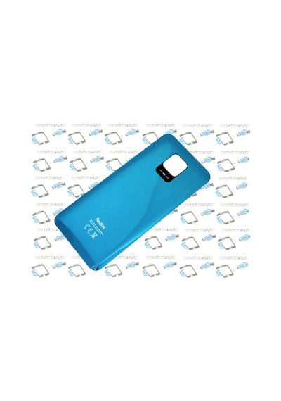 Xiaomi Redmi Note 9 Pro Arka Kapak Batarya Kapağı (CAM) MAVİ