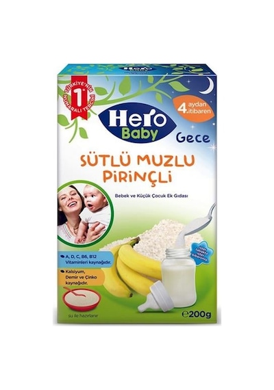 Sütlü-pirinç-muz 200 Gr 1 Adet