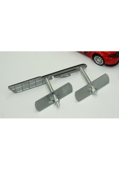 Dk Kia Gt Line Ön Panjur Vidalı 3d Kırmızı Siyah Metal Logo