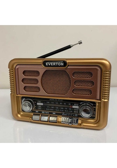 Usb Bt Radyo Nostajık Solar Paneli Müzik Çalar Rt-671