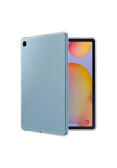 Samsung Galaxy Tab S6 Lite Sm P610 Uyumlu Şeffaf Silikon Tablet Kılıfı Kılıf