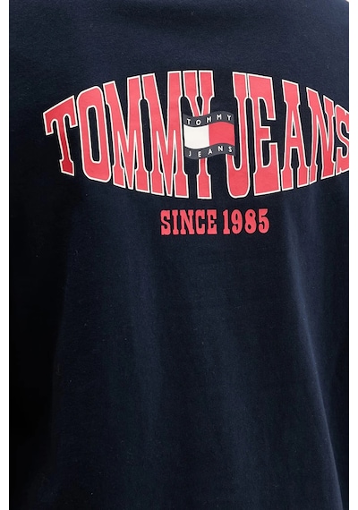 Tommy Jeans Pamuklu Logo Baskılı Regular Fit Bisiklet Yaka T Shirt Bayan T Shirt Dw0dw22274 C1g Lacivert Tommy Jeans Pamuklu Logo Baskılı Regular Fit Bisiklet Yaka T Shirt Bayan T Shirt Dw0dw22274 C1g Lacivert