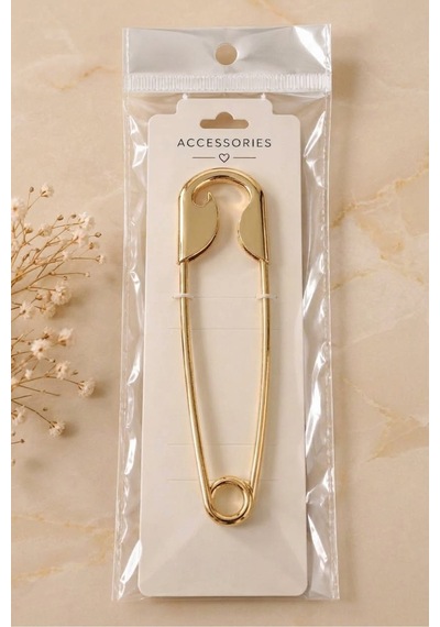 Çengelli İğne Saç Tokası 14cm Çok Renkli - 945490956 Çok Renkli