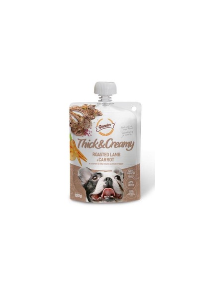 Gnawlers Kızartılmış Kuzu Ve Havuç Aromalı Krema Köpek Ödül Maması 100gr