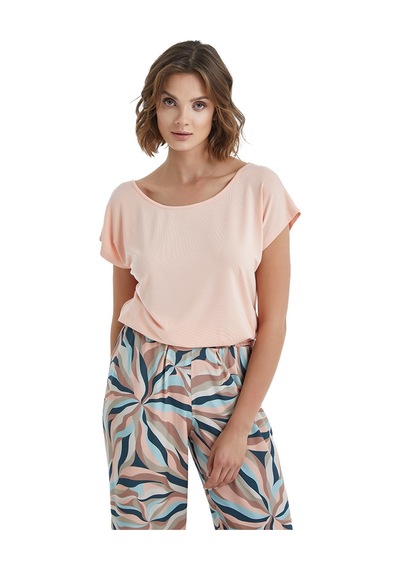 Blackspade Kadın Pijama Üstü 51369 - Somon