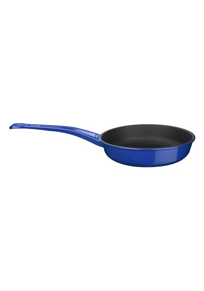 Lava Metal Döküm Kızartma Tavası, Metal Saplı, 24 Cm, Mavi Sku: Smg8690010187451 Açık Gri