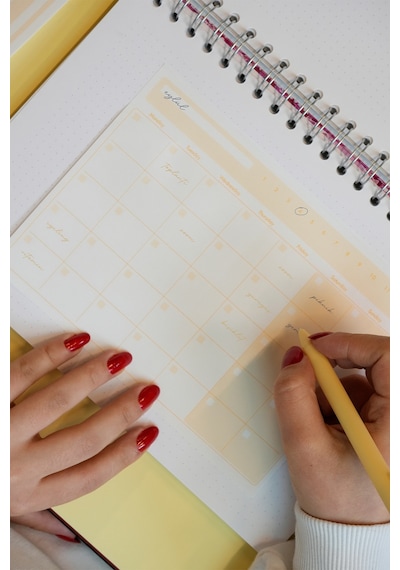 Victorias Journals Aylık Planla Ma Post-it 150x200 Mm 12 Yaprak