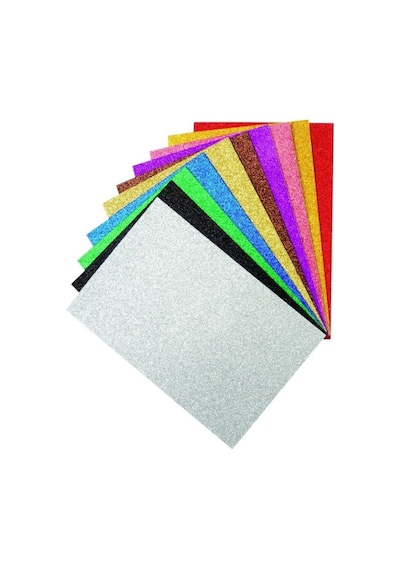 Simli Yapışkansız Eva A4 20x30 Cm 10lu - 1 Paket