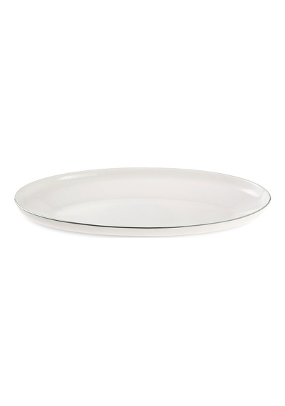 Jumbo Bianca Platin 57 Parça 12 Kişilik Yemek Takımı Beyaz Gümüş