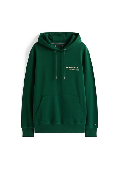 Tommy Hilfiger Hılfıger Herald Grap, Yeşil Erkek Hoodie