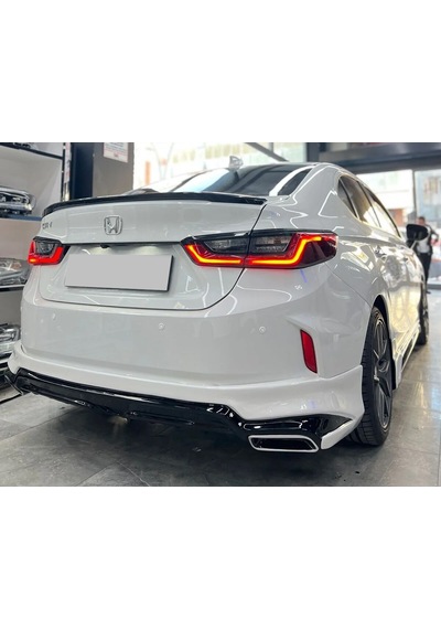 Honda City Arka Ek Plastik Siyah Difüzör 2022-2025 Arka-bodykit-ek-karlık