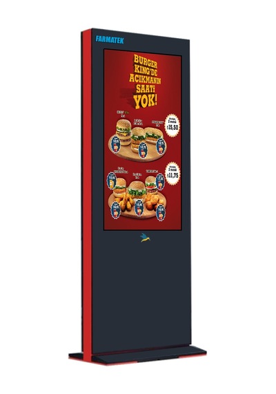 32" Outdoor Kiosk Totem