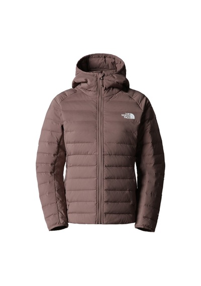 The North Face Belleview Stretch Down Hoodie Kadın Kahverengi Kapüşonlu Mont NF0A7UK5EFU1 Kahverengi