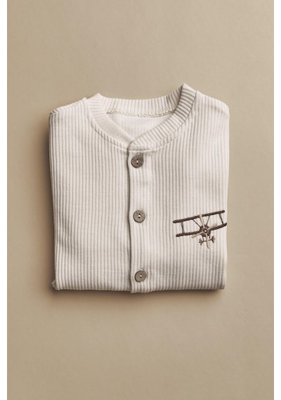 Oh La La Koala Little Aviator Baby Tulum Krem