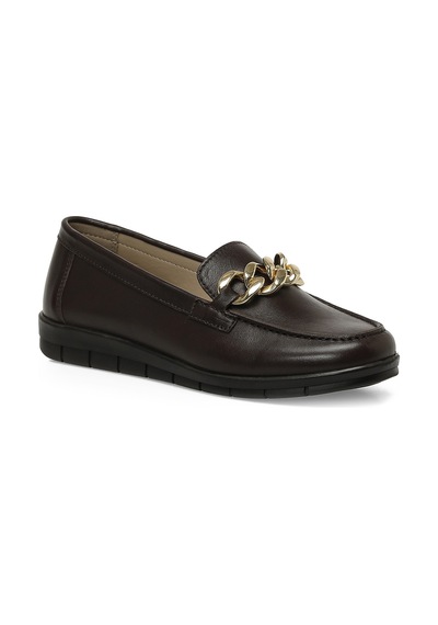 Polaris 105403.z6fx Kahverengi Kadın Loafer 000000000102202586 Kahverengi