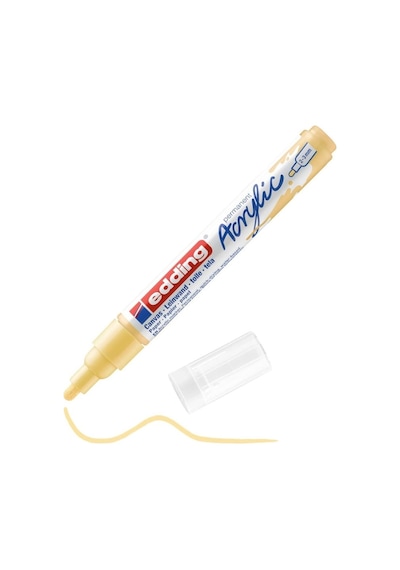 Edding Orta Uçlu Akrilik Markör Pastel Sarı Ed5100915