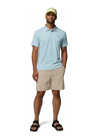 Columbia Utilizer Erkek Kısa Kollu Polo Tişört-9227 Mavi